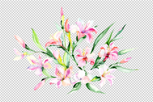 Danielle Bouquet Watercolor: A Versatile Illustration for Creative Projects