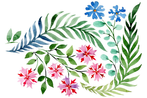 Flower Drawing Watercolor: A Versatile Illustration for Creative Projects