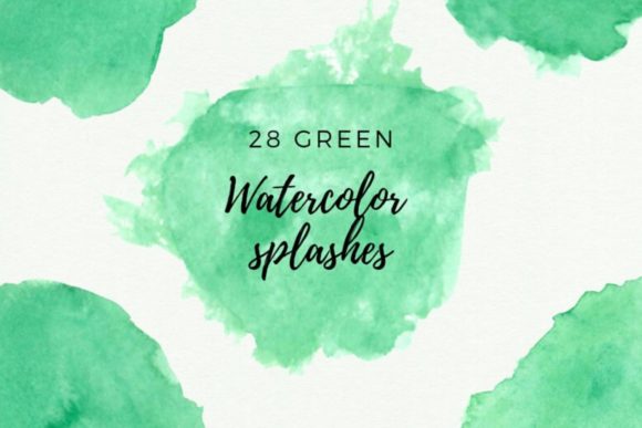 Green Watercolor Brush Stroke Collection: A Practical Embroidery Design Review