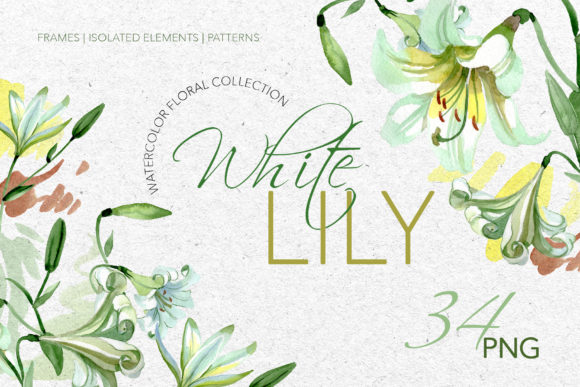 White Lily Watercolor Png: A Designer's Take on Real-World Embroidery Use